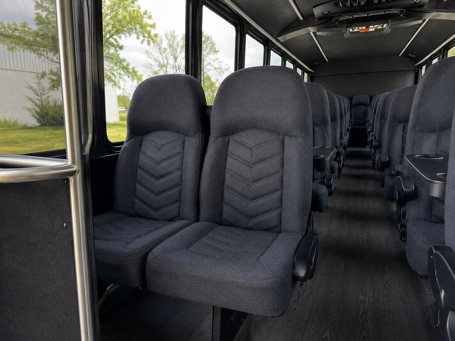 20 passenger minibus inside