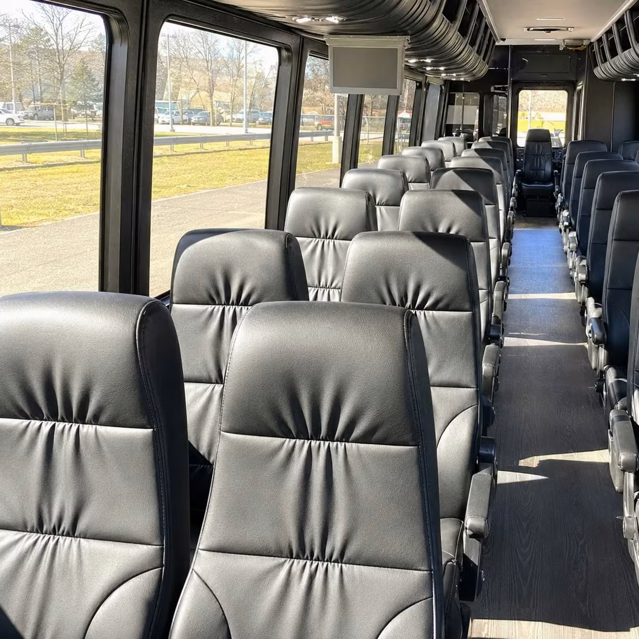 30 passenger minibus interior