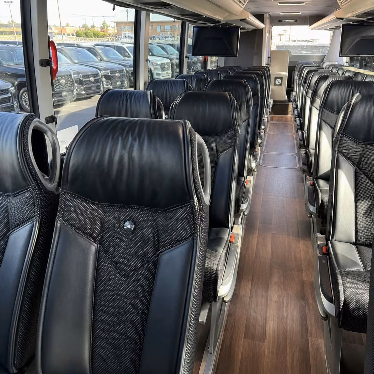dearborn charter bus interior